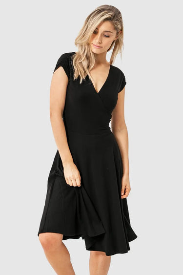Organic Bamboo Maternity Wrap Dress Dress from Bamboo Body maternity store australia